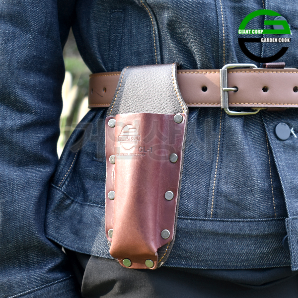 가든쿡 가죽 1구 전정가위집 GL-1 / 전지 가위집 원예 조경 정원 작업용 과수 국산