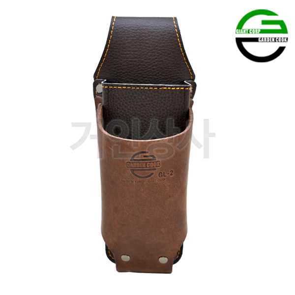 가든쿡 가죽 2구 전정가위집 GL-2/ 전지 가위집 원예 공구 수납 과수 조경 정원 국산