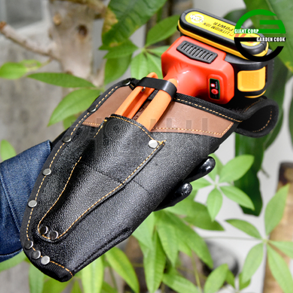 가든쿡 2구 전동가위집+채과 GE-7/전지 전정 가위집 과수 조경 원예 공구 작업용 국산