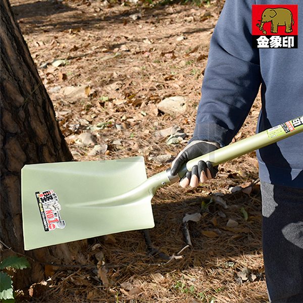 코끼리표 금상인 초경량 삽 AL-까루이조(각삽)/일제삽 조경삽 원예삽 눈삽 청소삽 정원삽