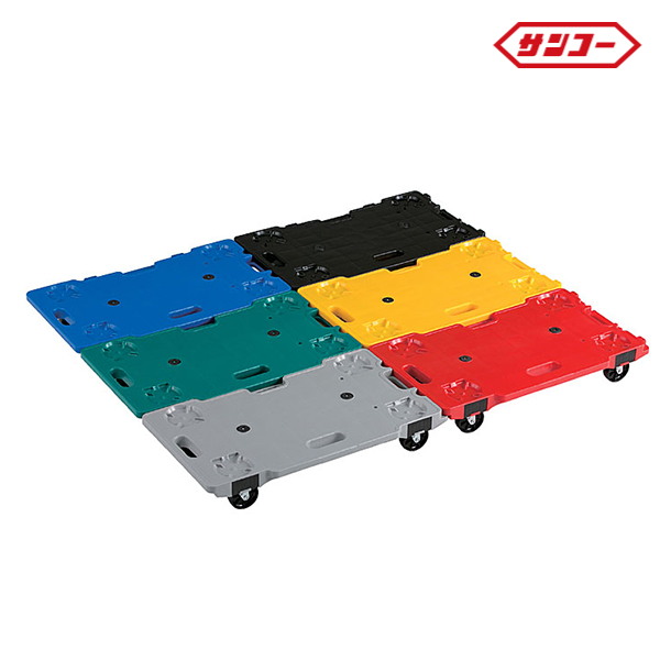 산코 컴팩트 대차 캐리 6839(레드) /일제 구르마 대차 카트 핸드카 리어카 운반 끌차