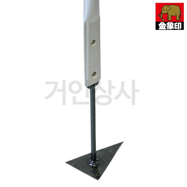 일제 코끼리표 금상인 슬림삼각 장대 잡초제거기 / 310g 핀포인트 잡초호미 작물사이 잔디