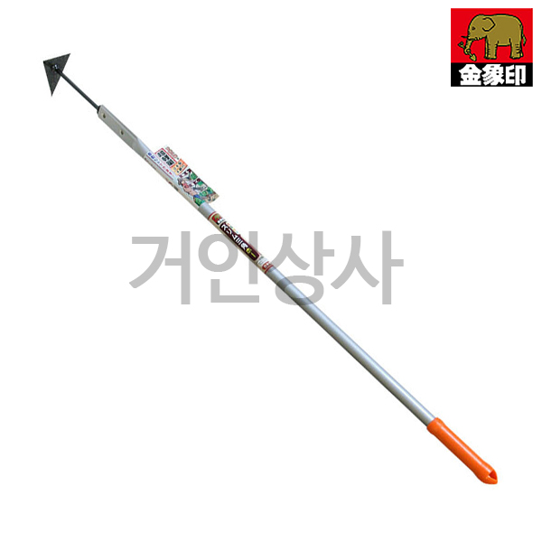 일제 코끼리표 금상인 슬림삼각 장대 잡초제거기 / 310g 핀포인트 잡초호미 작물사이 잔디