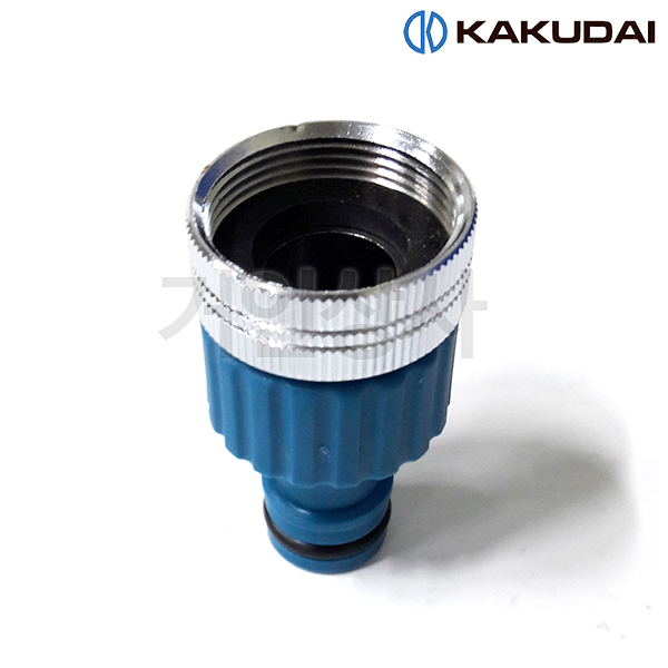 가쿠다이 나사산 수도꼭지용 탭커넥터 16mm(590-200) KAKUDAI 커넥터 연결구