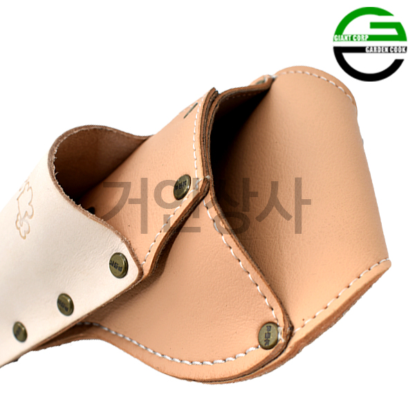 가든쿡 가죽 2구 전지가위집 GL-4 /분재 전정 가위집 원예 조경 정원 작업용 국산