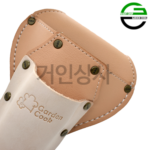 가든쿡 가죽 2구 전지가위집 GL-4 /분재 전정 가위집 원예 조경 정원 작업용 국산