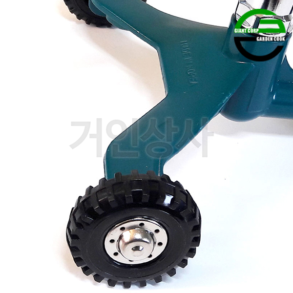 가든쿡 스프링클러 세트 KR-8320/삼발이 바퀴형 이동식 회전 잔디 정원용 농사용 원예
