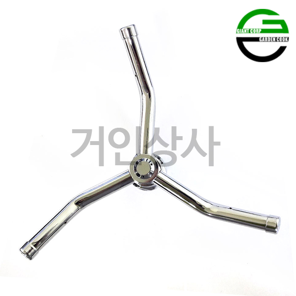 가든쿡 스프링클러 헤드 3ARM-중 / 삼발이 회전 정원 잔디 텃밭 농사용 물주기 국산