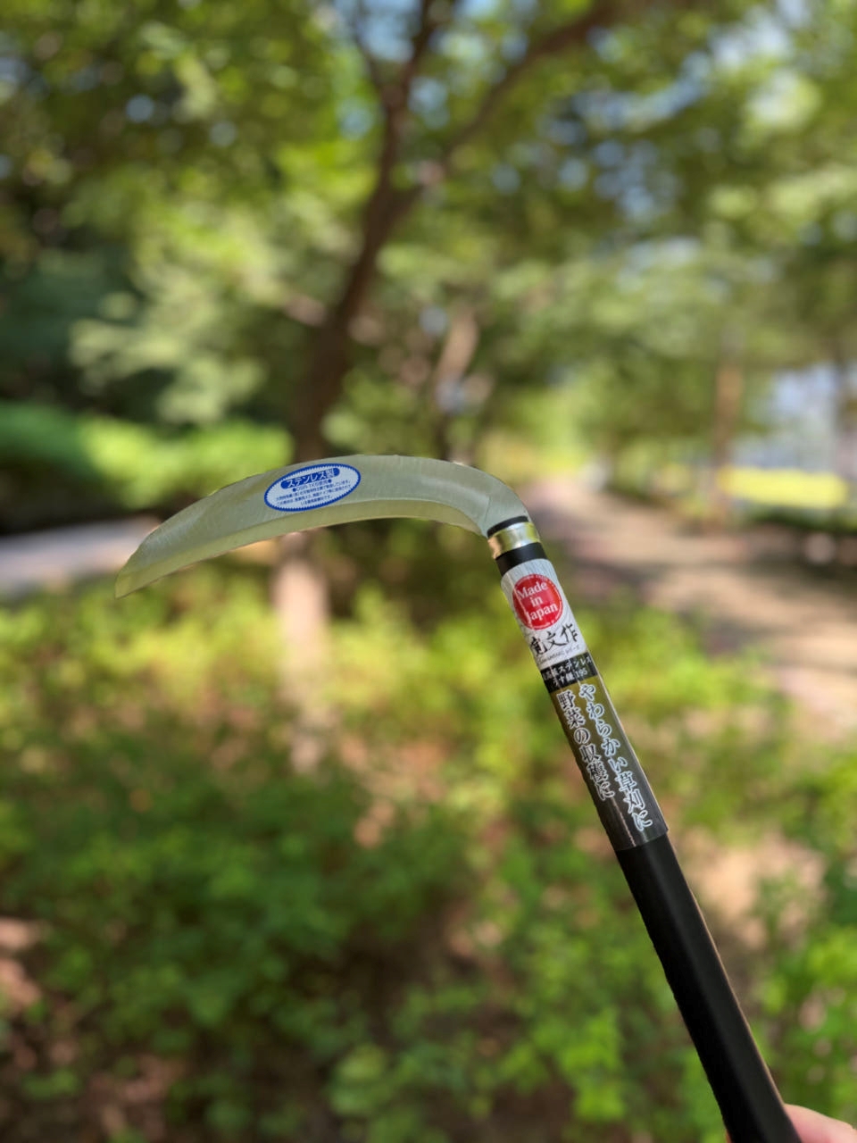 일제 코끼리표 금상인 195mm 고급 스텐 낫 /풀베기 벌초 잔디깎기 채소낫 제초 다용도낫