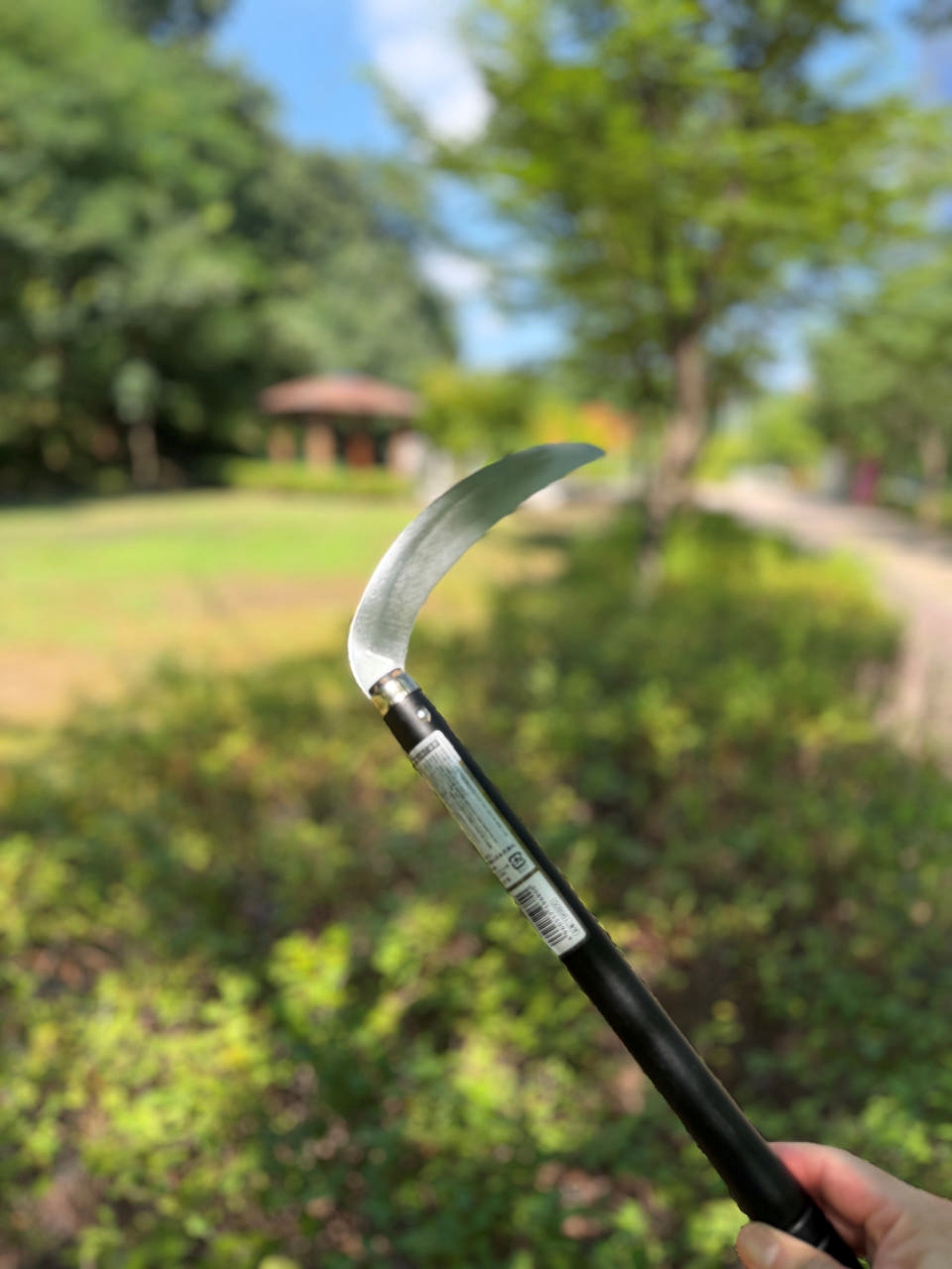 일제 코끼리표 금상인 195mm 고급 스텐 낫 /풀베기 벌초 잔디깎기 채소낫 제초 다용도낫