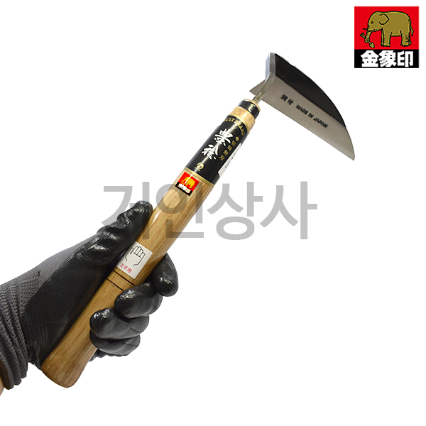 아사카 손평호미 (왼손형) H-0917 / 일제 호미 낫 제초 잡초제거 정원 잔디 벌초