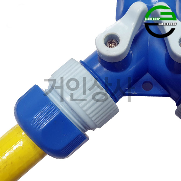 가든쿡 3구 물호스 분배기(소) 16mm 호스용 연결구 커넥터 스프링클러 호스 Y형분배기