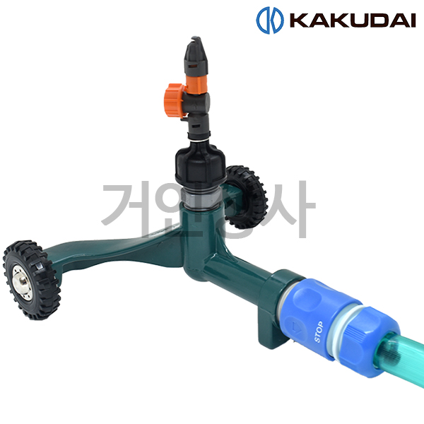 가쿠다이 180도 미니 스프링클러 바퀴형 세트 일제 KAKUDAI 미스트 안개분사 관수