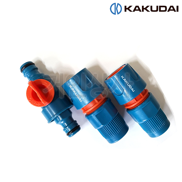 가쿠다이 양방향 밸브 니플 커넥터 세트(950-009) 일제 KAKUDAI 호스연결구