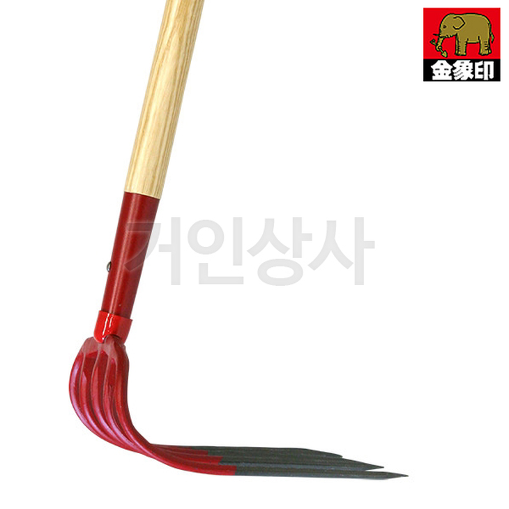 일제 코끼리표 금상인 감자포크 L-PTF5 / 무용접 5발 감자캐기 수확용 농기구 텃밭