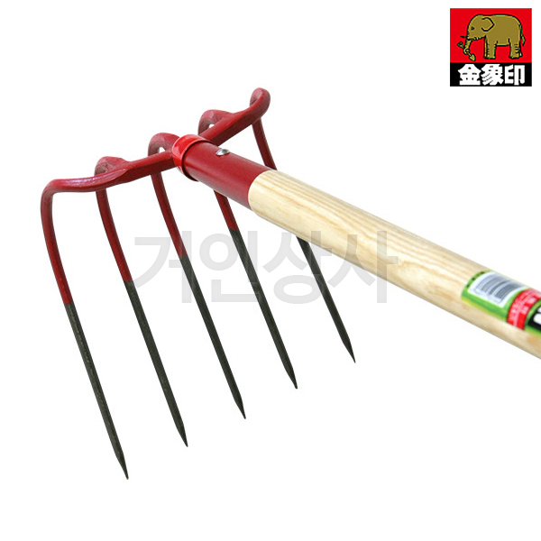 일제 코끼리표 금상인 감자포크 / 감자 호크 농기구포크 호구 튼튼한 쇠스랑 뿌리캐기