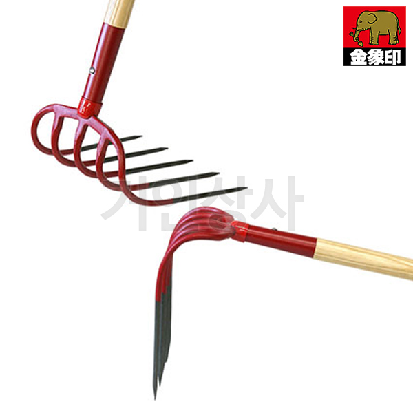 일제 코끼리표 금상인 감자포크 / 감자 호크 농기구포크 호구 튼튼한 쇠스랑 뿌리캐기