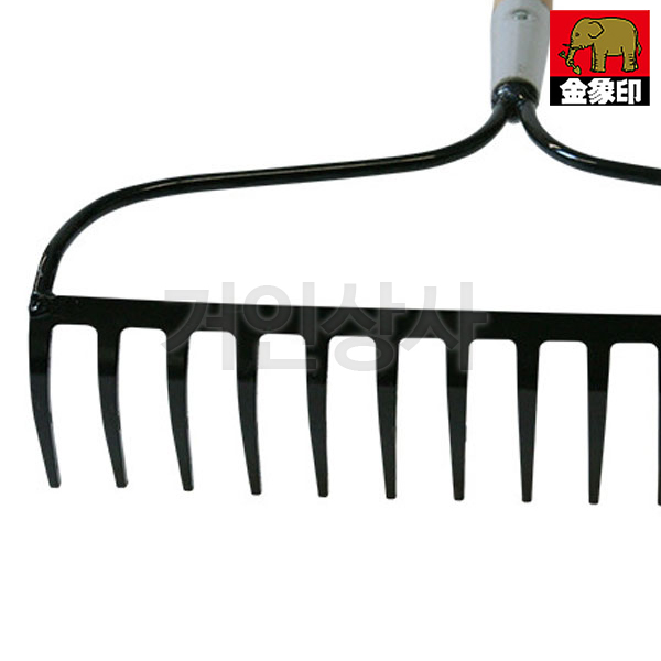 코끼리표 금상인 아메리카 레기(고급형)/일제 갈퀴 낙엽 정원 청소 텃밭 쇠스랑 농기구 땅고르기
