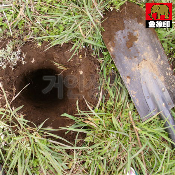 코끼리표 금상인 T형삽/일제 구멍파기 구멍삽 하천삽 토목삽 식목삽 이식삽 흙삽 조경삽 삽