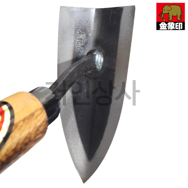 코끼리표 금상인 손 삼각호미 /일제 손호미 잡초제거 유물발굴 낫 호미 벌초 농사용 농기구