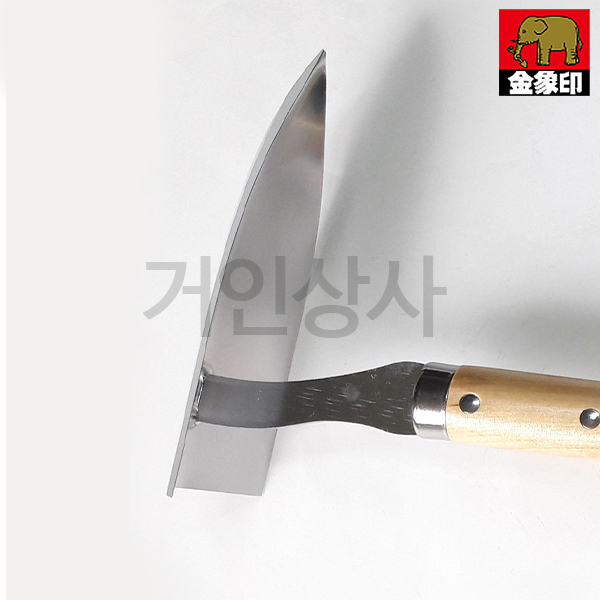 코끼리표 금상인 스텐 손 삼각호미 / 일제 호미 잡초제거 유물발굴용 낫 일본 벌초 잡초
