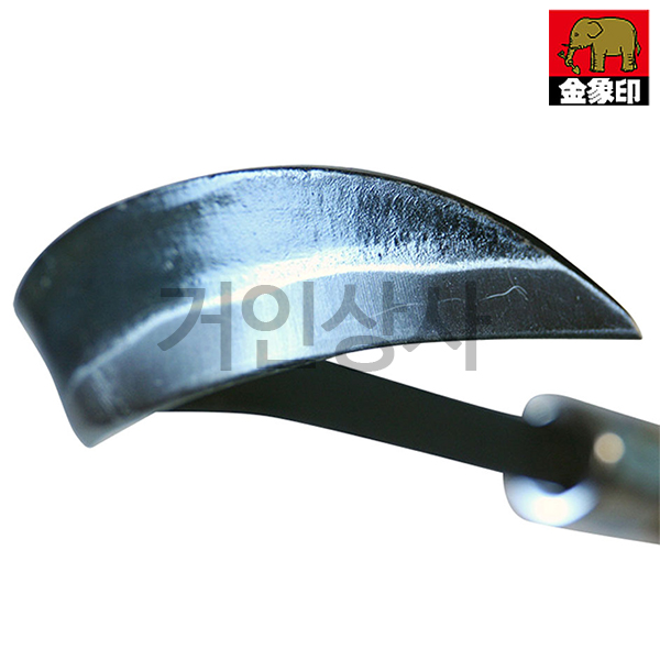 코끼리표 금상인 단조호미(중)일제 명품 호미 낫 잡초제거 뿌리제거 풀베기 텃밭 화단 캠핑