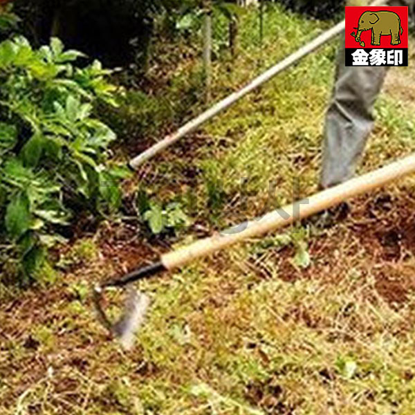 코끼리표 금상인 초경량 장대 반달호미 /일제 반달 호퍼 호미 낫 선호미 긴호미 잡초제거기