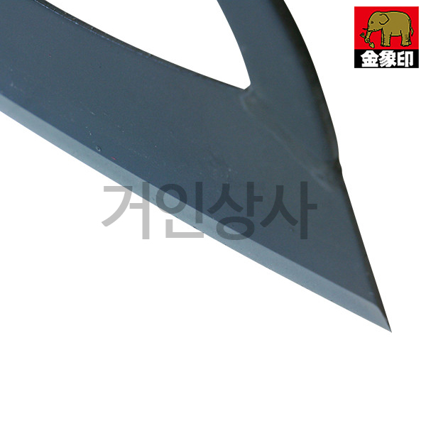 코끼리표 금상인 장대 반달호미(나무자루)일제 호미 선호미 긴호미 잡초제거기 일본 낫 선낫