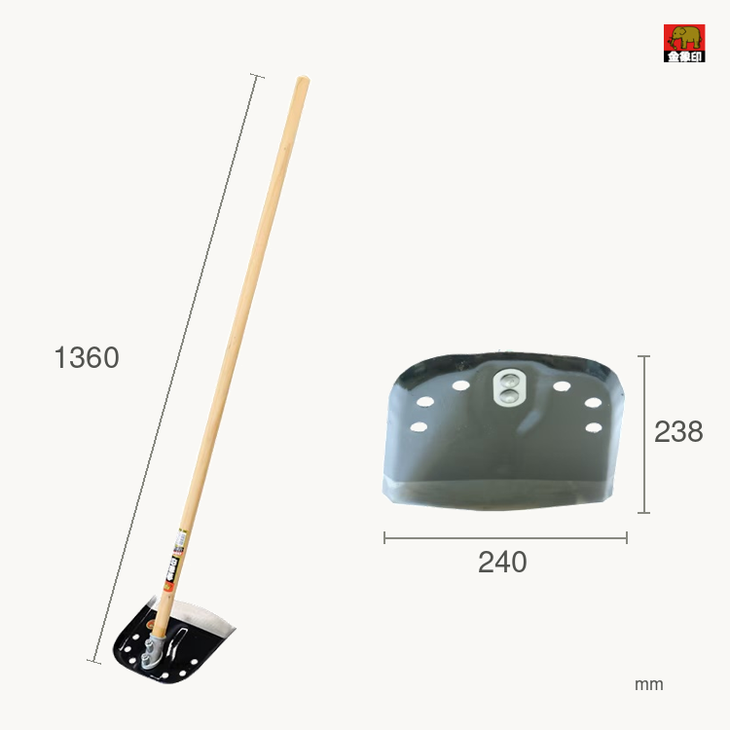 일제 코끼리표 금상인 삼덕 조렌 북삽 50도 / 북돋우기 두둑만들기 흙고르기 농사용