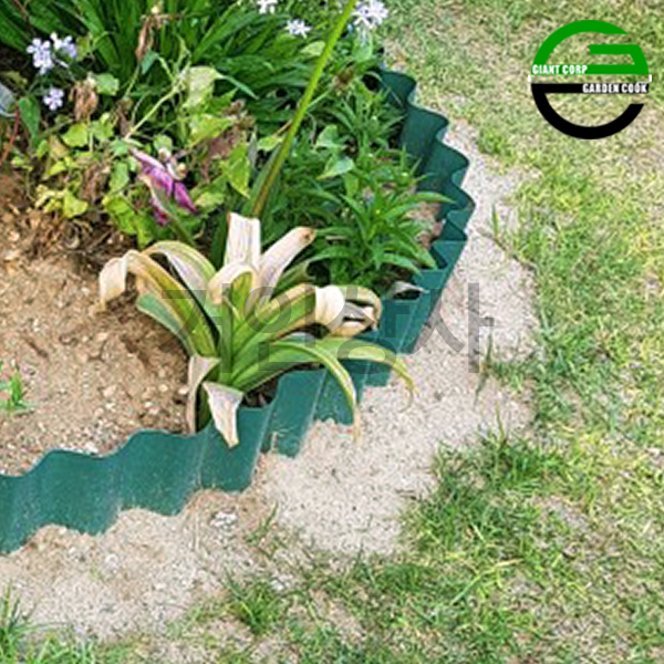 가든쿡 화단분리대 GT-200 x10개 잔디엣지 잔디경계 정원 테두리 화단울타리 20cm