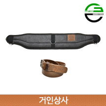가든쿡 통소가죽 벨트 GB-2P(허리보호패드 세트) / 작업벨트 전지가위집 전정가위집 국산