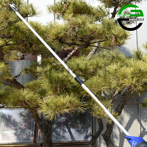 가든쿡 신축식 고적과가위 (L-1321-6D) 고지가위 순치기 원예 과수 전정 조경 전지
