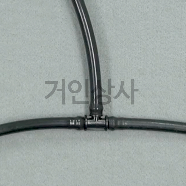 가쿠다이 T형 미니접수 (574-203) KAKUDAI 연결 점적관수 점적호스 호스연결구