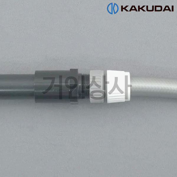 가쿠다이 나사형 호스커넥터 (568-032) KAKUDAI 호스연결구 나사산 수도연결구