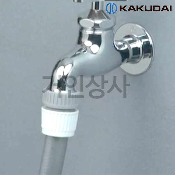 가쿠다이 나사형 호스커넥터 (568-032) KAKUDAI 호스연결구 나사산 수도연결구