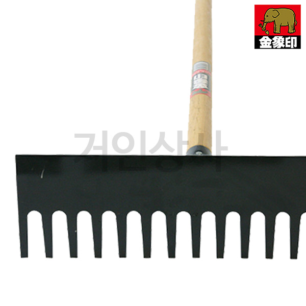 금상인 15발 아스팔트 레기(플레이트 겸용) 청소 낙엽 갈퀴 땅고르기 정원 텃밭