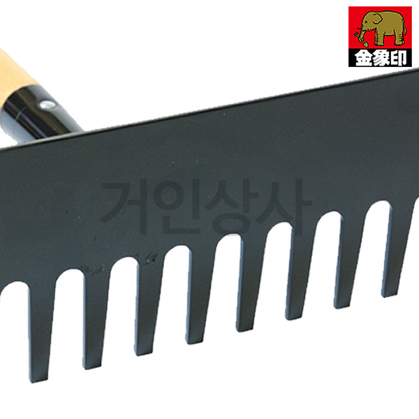 금상인 15발 아스팔트 레기(플레이트 겸용) 청소 낙엽 갈퀴 땅고르기 정원 텃밭