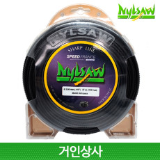 스피드 프랑스 닐쏘 톱날형 나일론날 3.00mm 37M / 예초기날 나이론줄 예초기줄 벌초