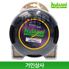 스피드 프랑스 닐쏘 톱날형 나일론날 4.00mm 21M / 예초기날 나이론줄 예초기줄 벌초