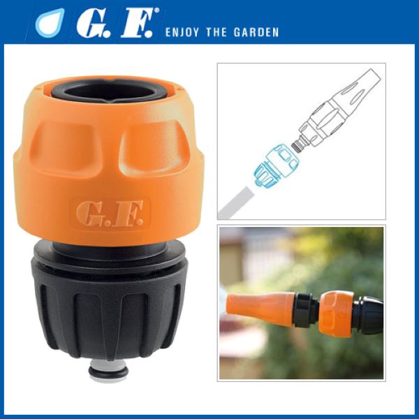 이태리 G.F. 아쿠아스톱 호스커넥터(16mm) 8004-3015 물호스 연결구 커넥터