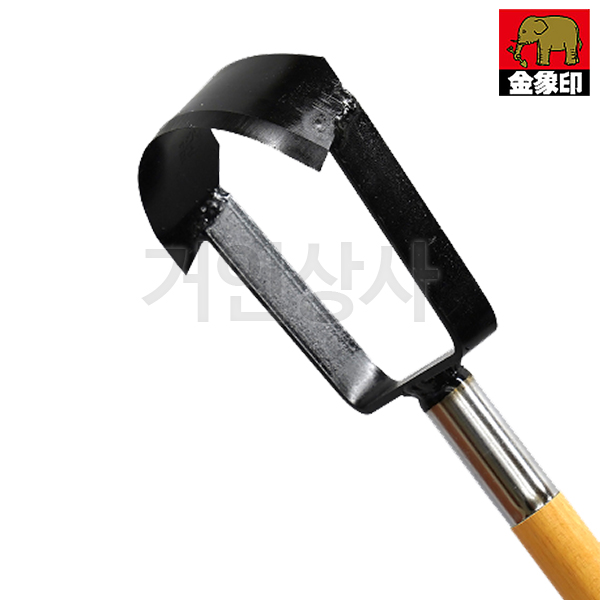 일제 코끼리표 금상인 강력 라운드홀 잡초제거기 / 뿌리잡초용 장대호미 텃밭 정원관리