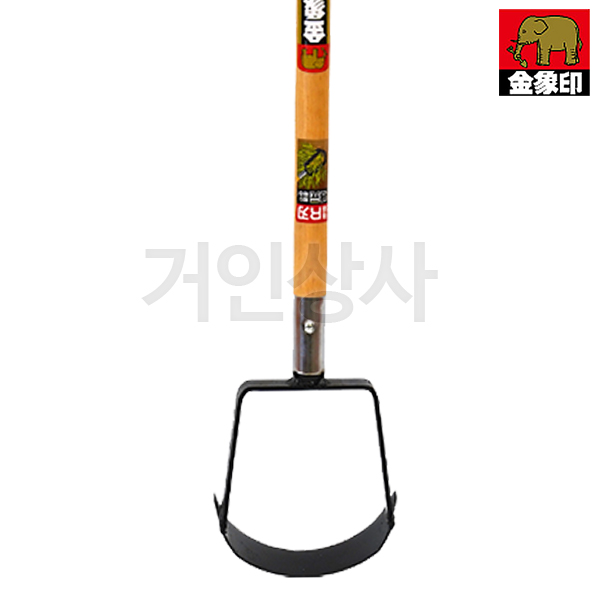 코끼리표 금상인 강력 라운드 홀 잡초제거기/일제 호미 선호미 잡초 제거 벌초 선낫 농기구