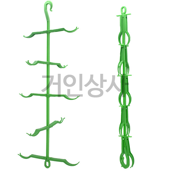 곶감걸이 스탠드형 (그린) / 곶감행거 곶감말리기 감건조대 고리 반건시 핀 대봉 수확
