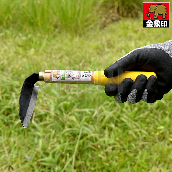 코끼리 금상인 손호미 그립형 (196611) 호미 잡초제거기 잡초 텃밭 화단 벌초 농사용