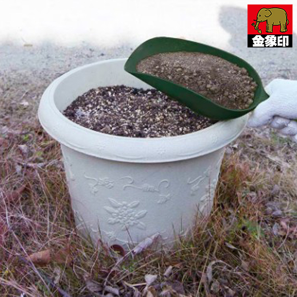 코끼리표 금상인 스쿠프 원형 0.6L / 다용도 꽃삽 원예삽 미니삽 화분갈이 모종삽 텃밭