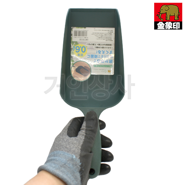 FG 플라스틱 스쿠프 각형(소0.6L) 다용도 꽃삽 원예삽 미니삽 분갈이 화분갈이 정원