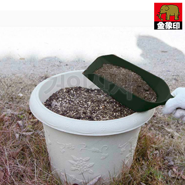 코끼리표 금상인 스쿠프 각형 1.2L / 다용도 꽃삽 원예삽 미니삽 화분갈이 모종삽 텃밭