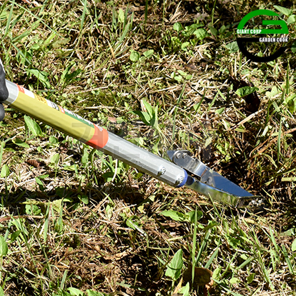 가든쿡 스텐 장대 잡초제거기 GC-0140 (톱니형) 선호미 잡초호미 정원 텃밭 농기구 낫