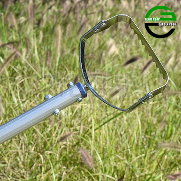 가든쿡 스텐 장대 잡초제거기 GC-0140 (톱니형) 선호미 잡초호미 정원 텃밭 농기구 낫