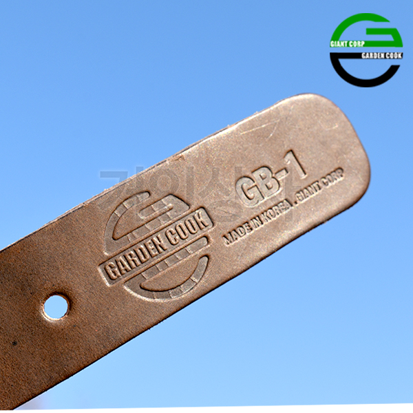 가든쿡 통소가죽 벨트 GB-1 전지가위벨트 전동 전정 가위집 조경 작업 프리미엄 허리띠